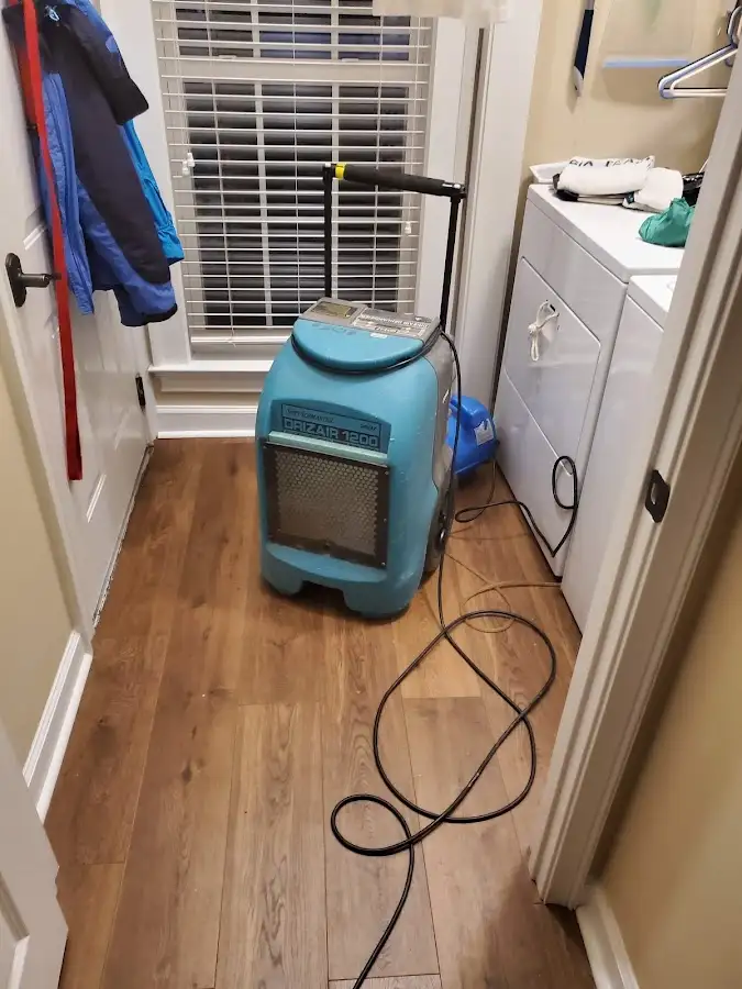 Commercial dehumidifier deployed for Crawl Space Restoration in Holly